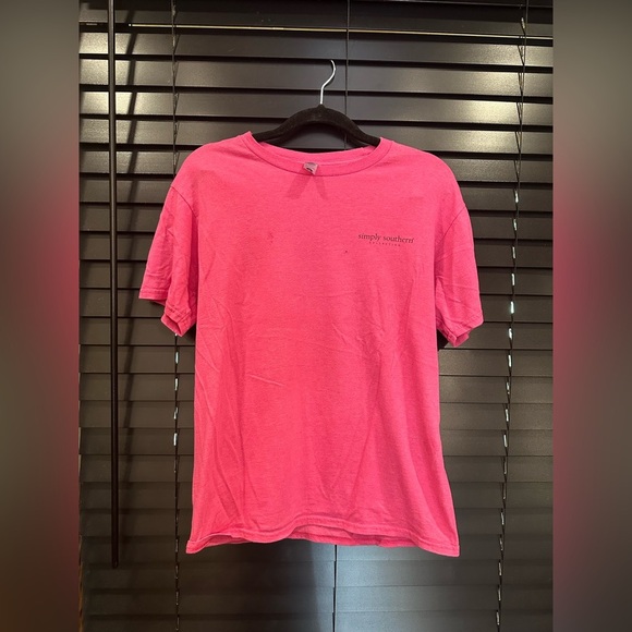 Simply Southern Pink T-Shirt short sleeve - Picture 1 of 5
